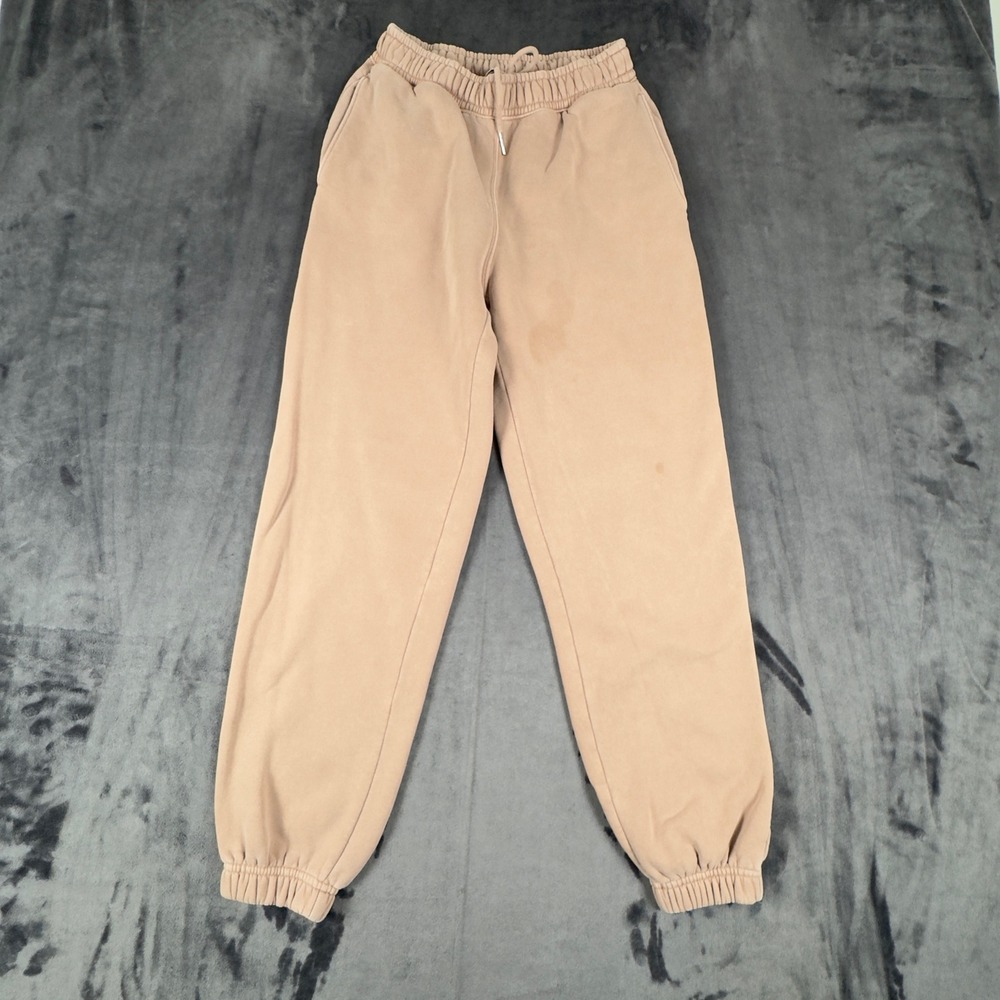 Abercrombie & Fitch Sweatpants Womens Small Tan Garment Dye Joggers